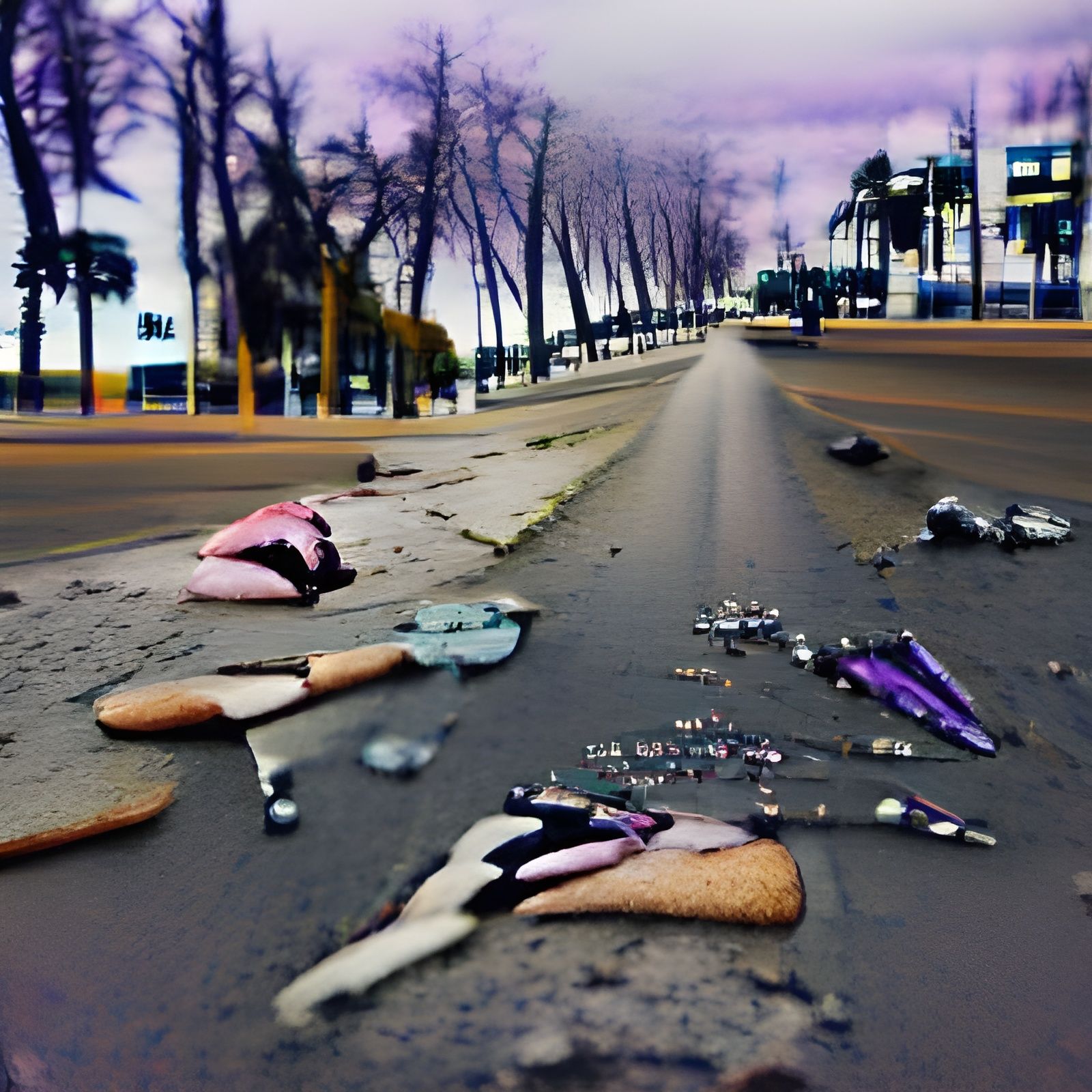 Boulevard of Broken Dreams: An AI Interpretation