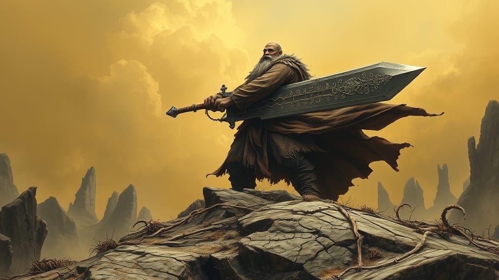 Gothic Giant Slices Through Decaying Landscape with Massive ...