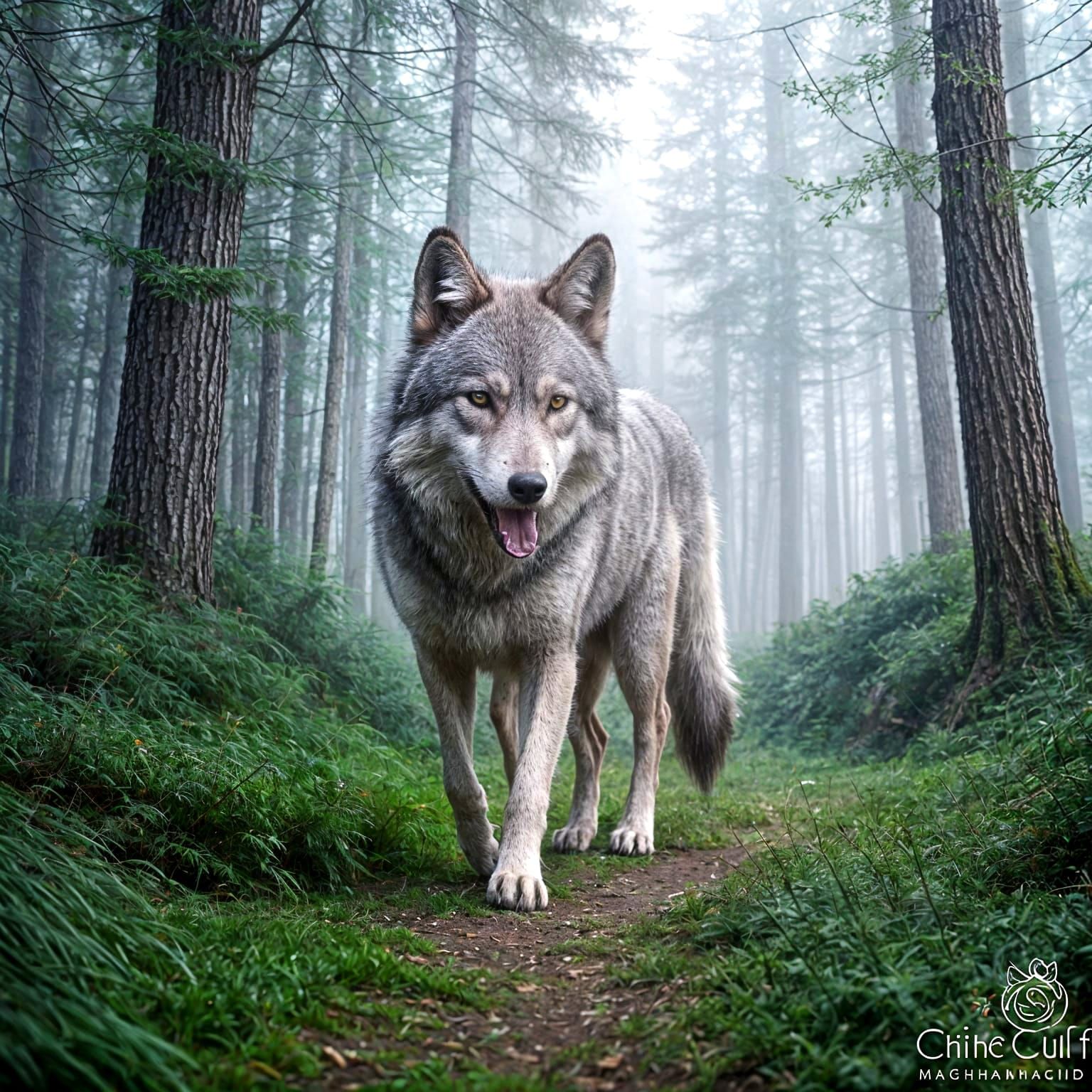 Mystic Wolf in Chromatic Twilight Vale