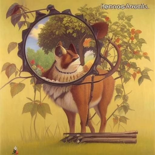 Photorealistic Scene in the Style of Henri Rousseau