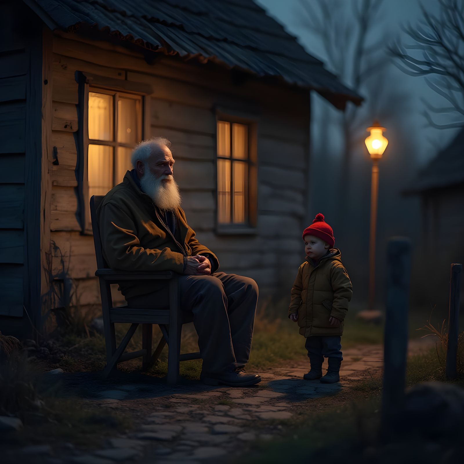 Wisdom of an Elder in the Fading Light