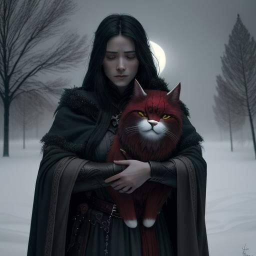 Gryla and Yule Cat Celebrate Winter Solstice