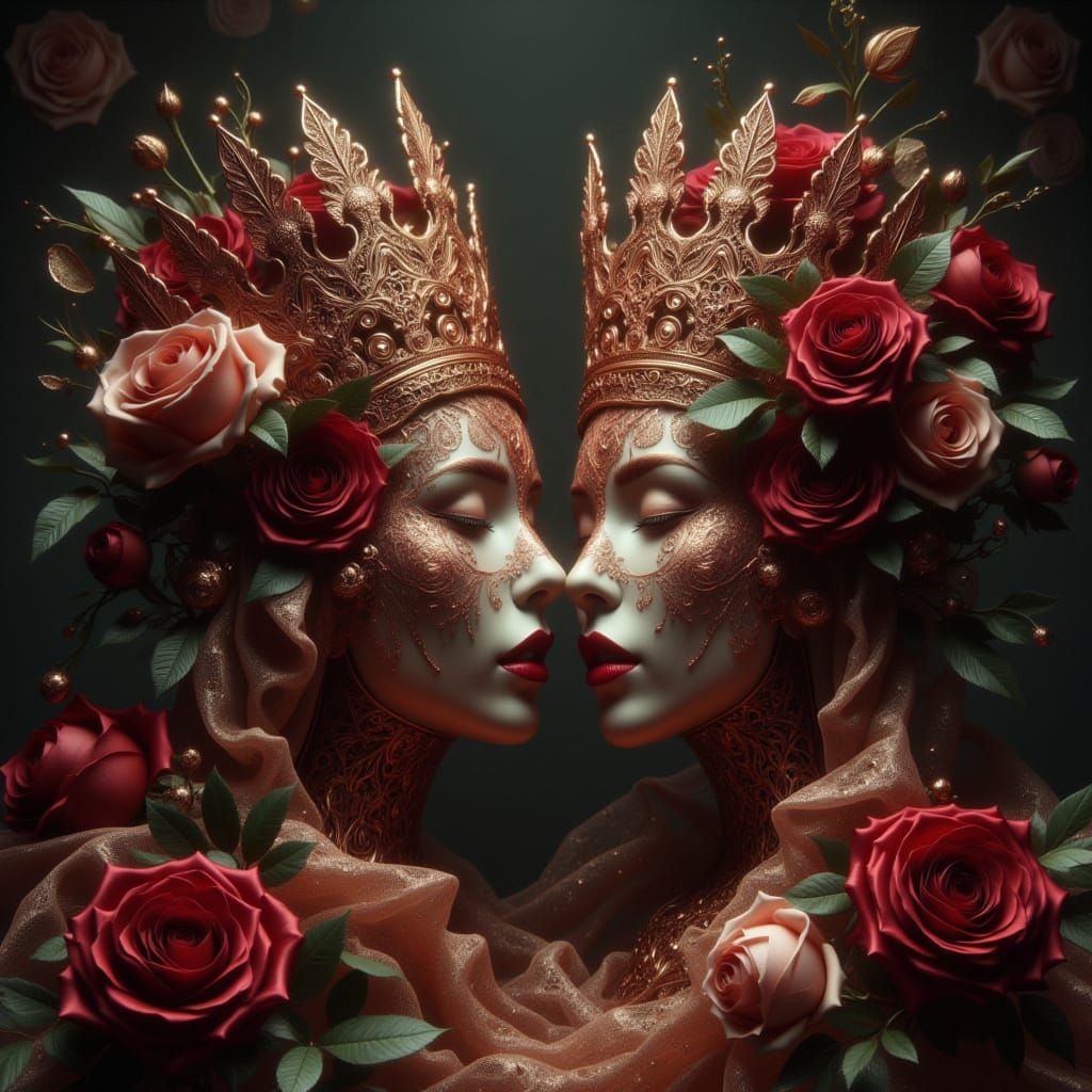 Bleeding Roses and Broken Crown: Dark Fantasy