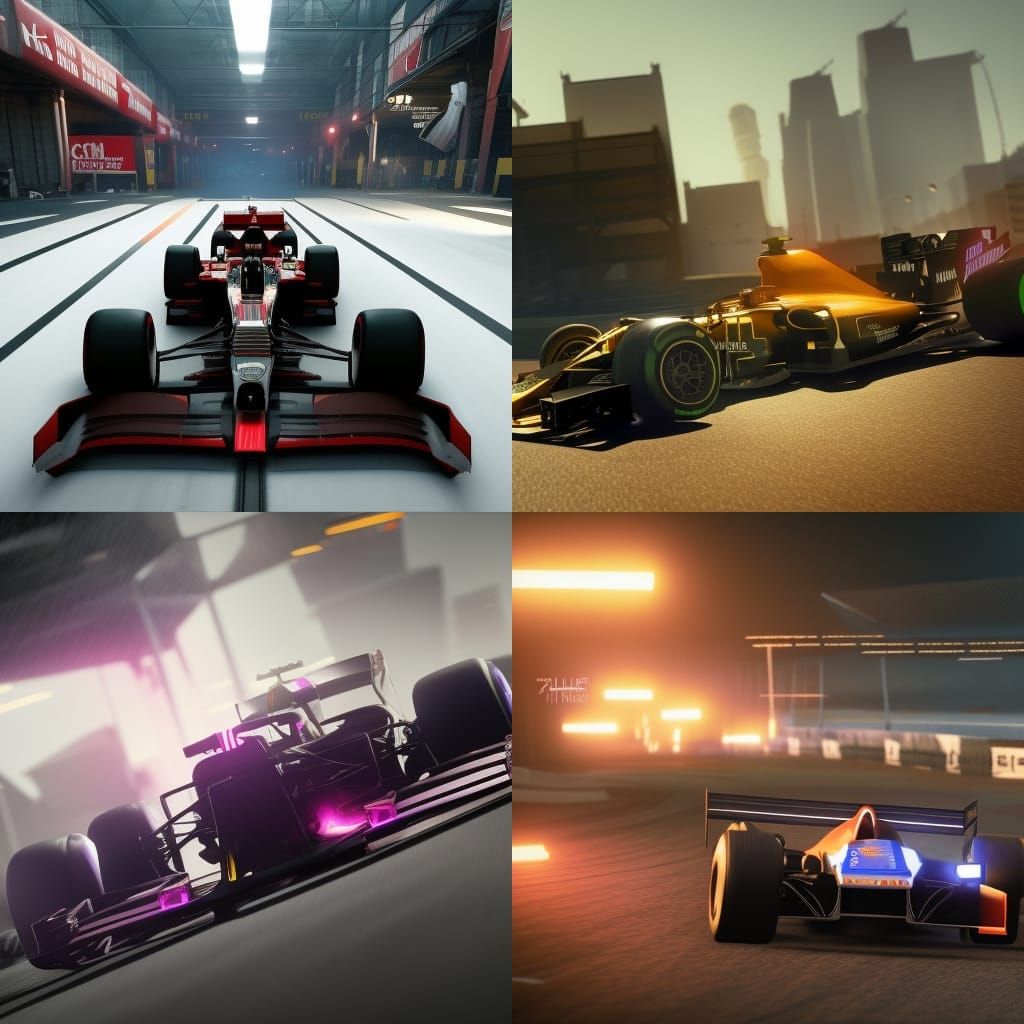 John Wick Races in Formula 1: 3D Cinematic