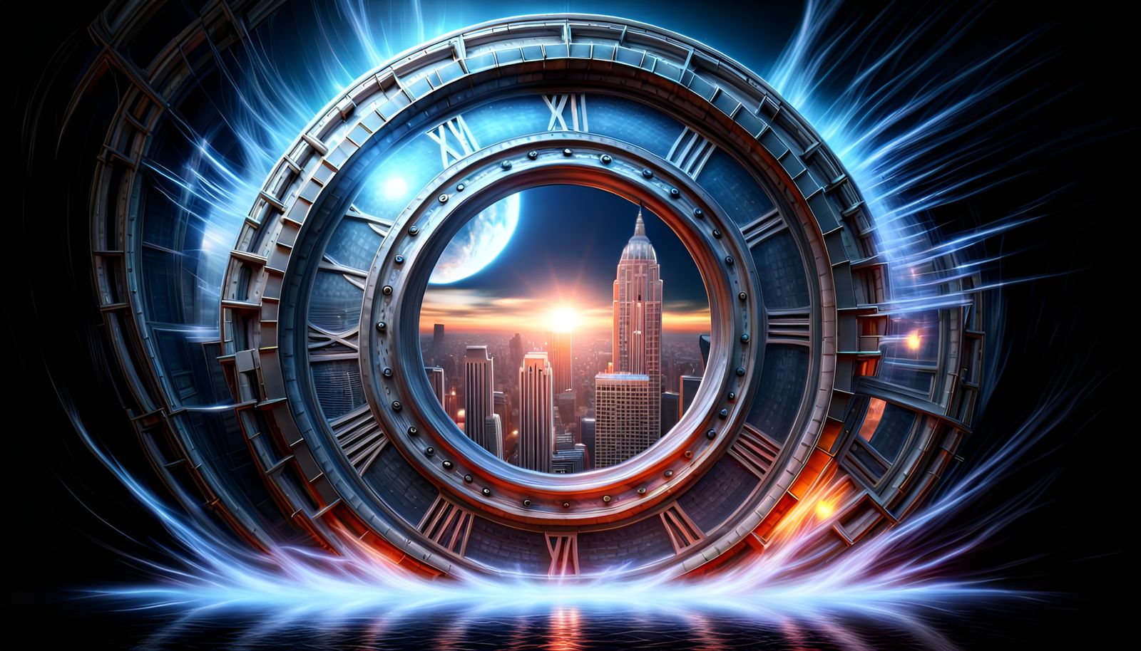 An Alien Time Portal Appears On Earth Showing A City A Few Hundred Years Earlier (Continued)