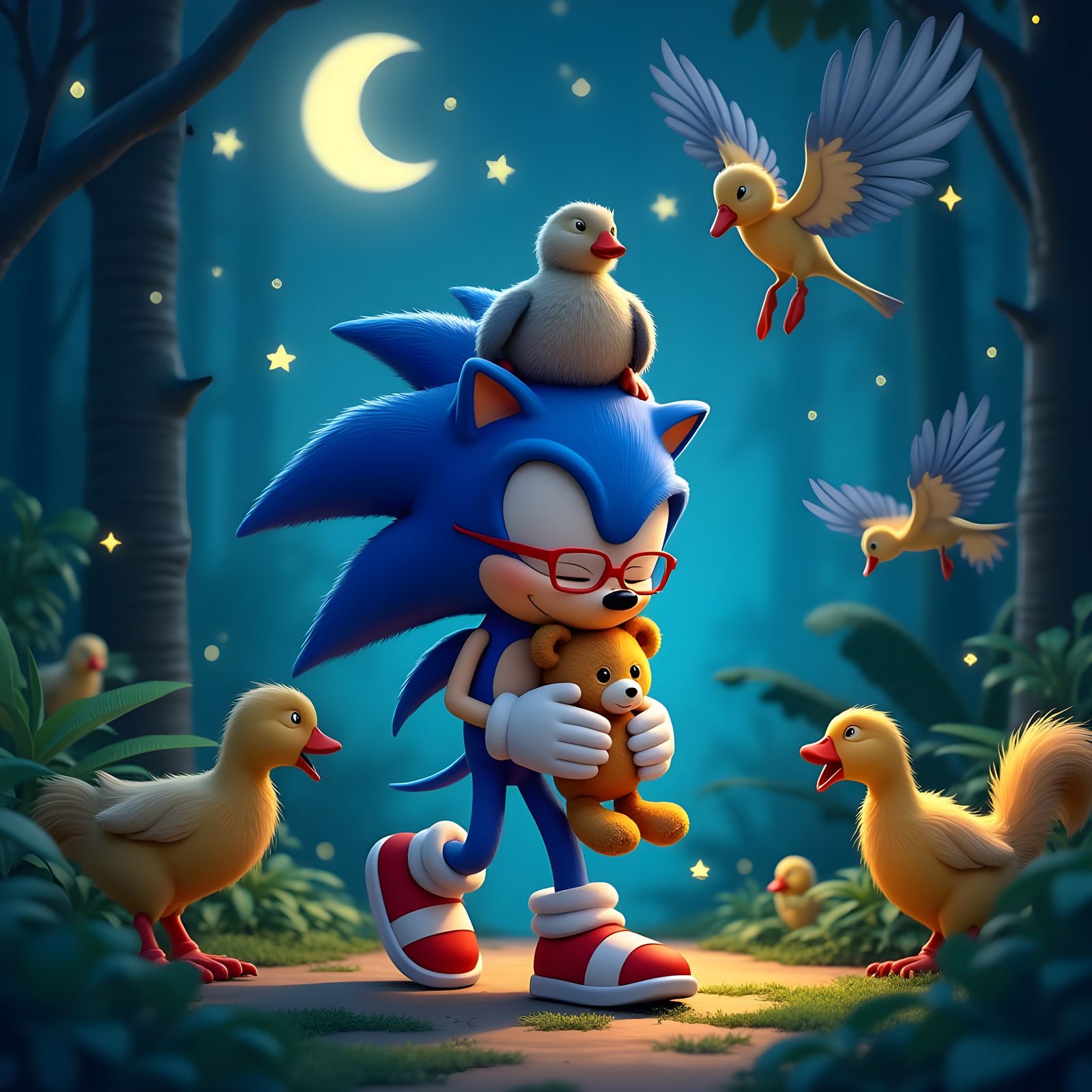 Sonic sleepwalk 😍😍😍