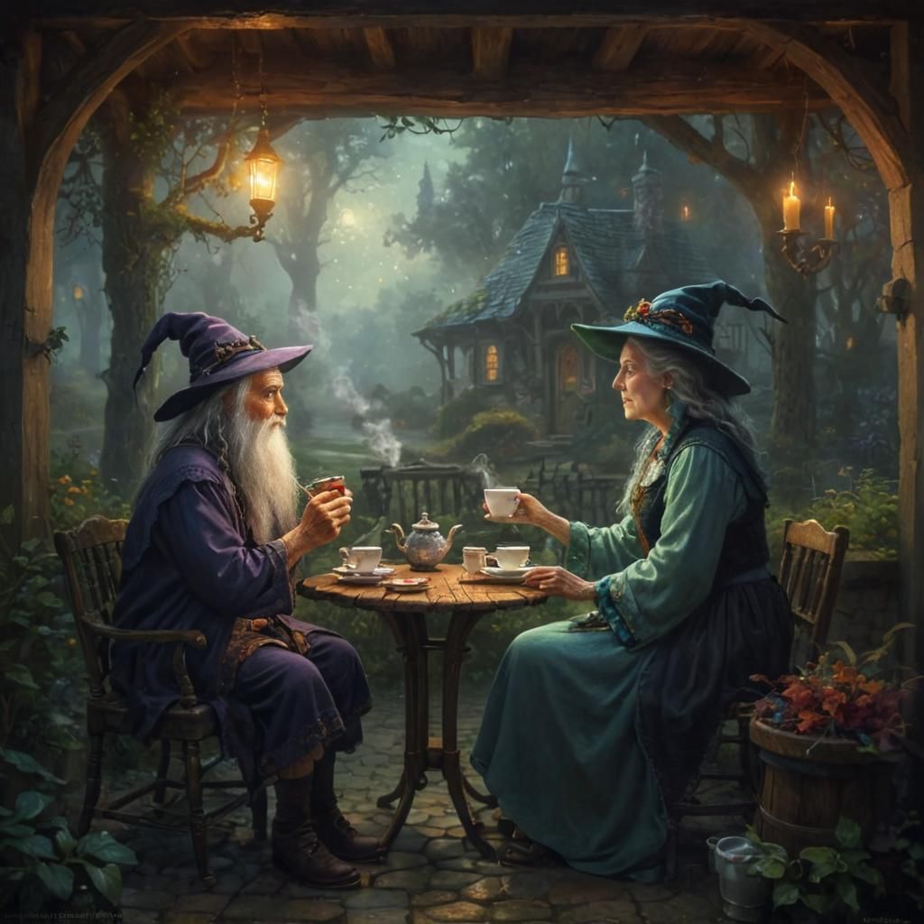 Ethereal Fantasy: Wizard and Witch Tea