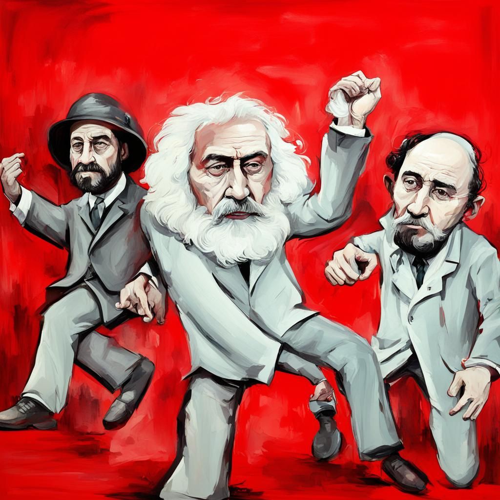 Blood Red Dance: A Social Realism Scene