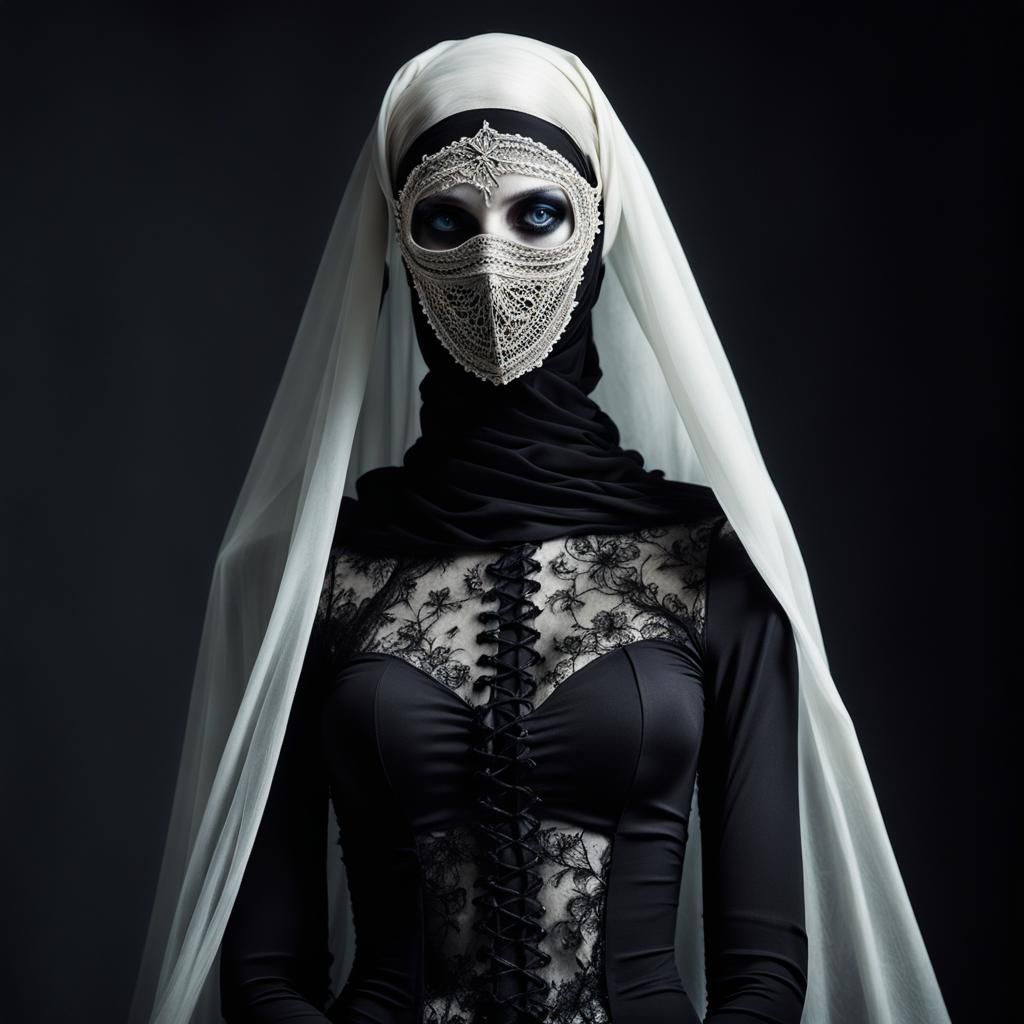 goth niqab