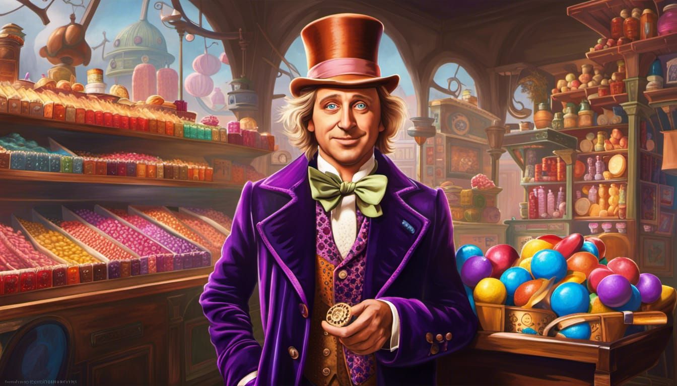 Welcome to Willy Wonkas world of pure Candy imagination