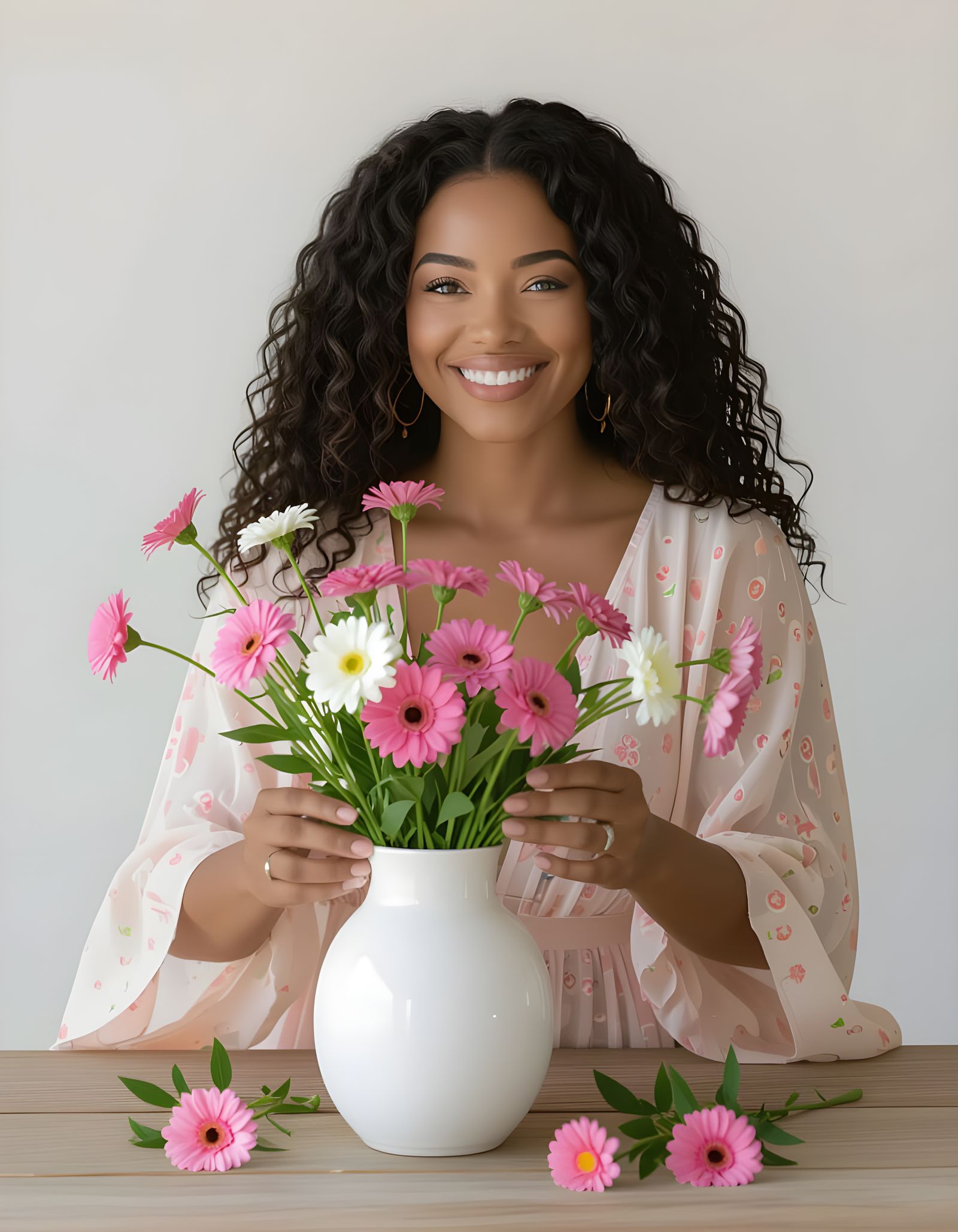 Goddess of Icuma: Realistic Portrait in Photographic Style