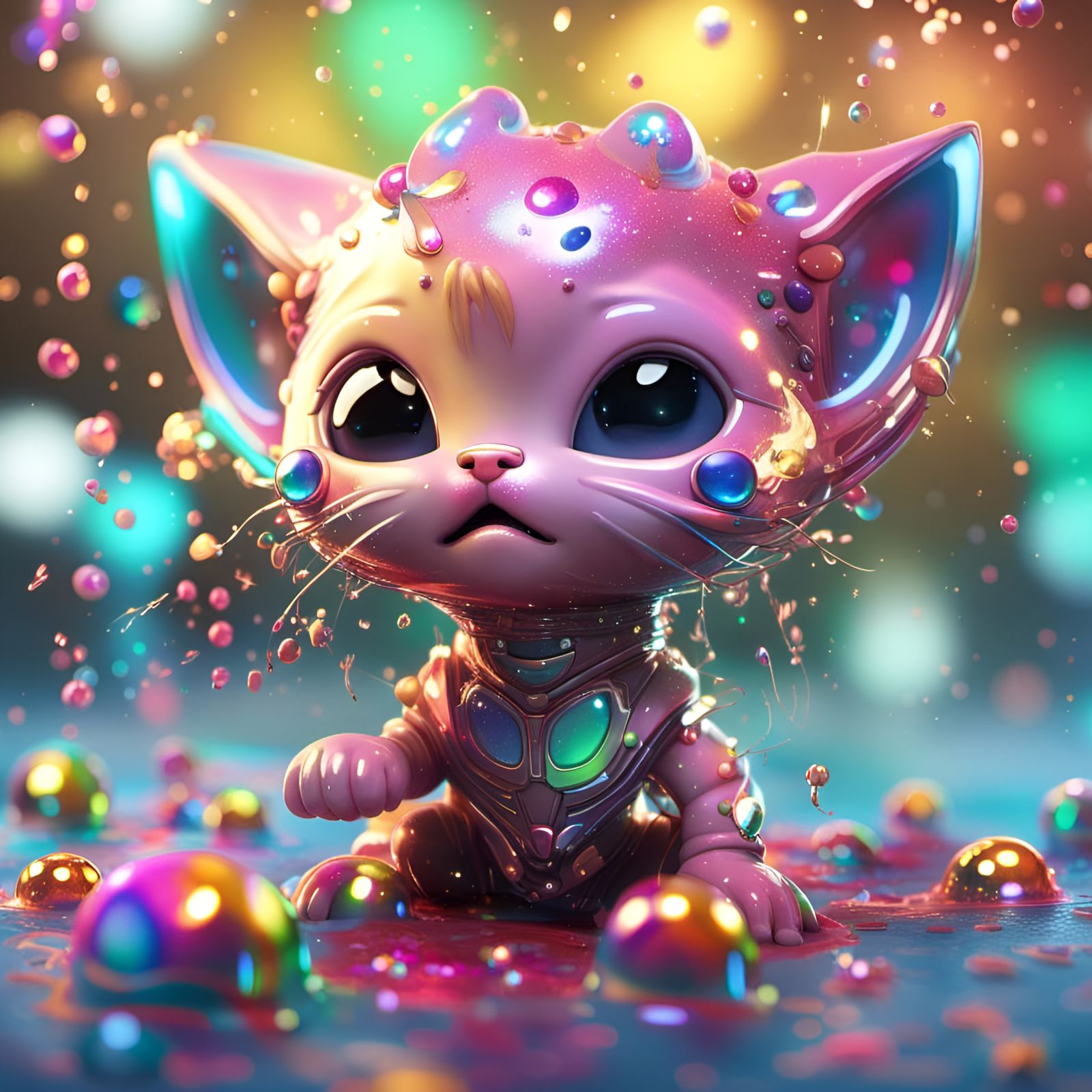 Tiny Alien Kitteh 🛸