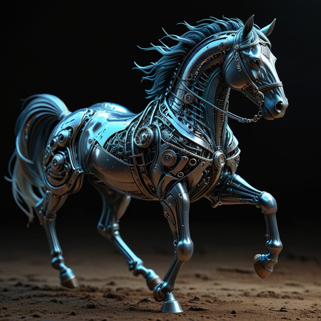 Biomechanical Horse in Competition