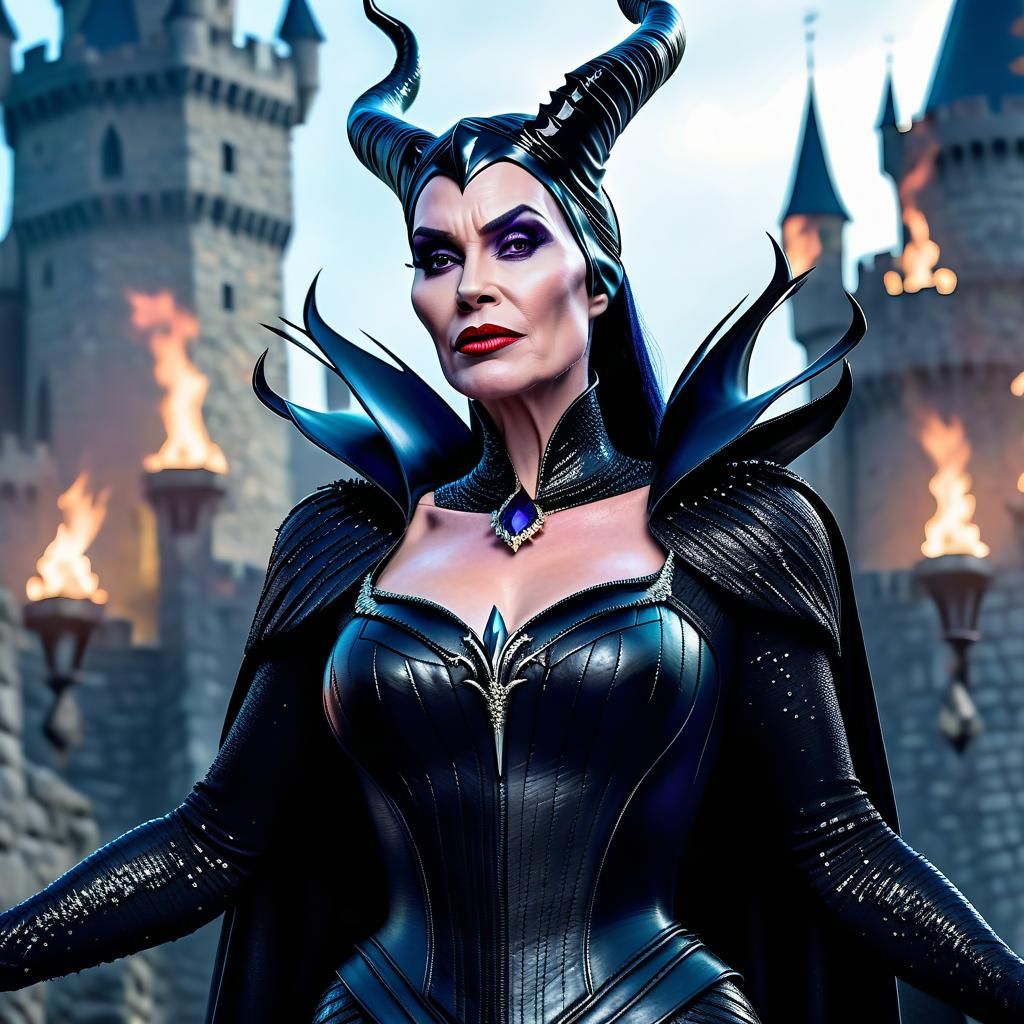 MALEFICIENT, some decades after the 2 movies...