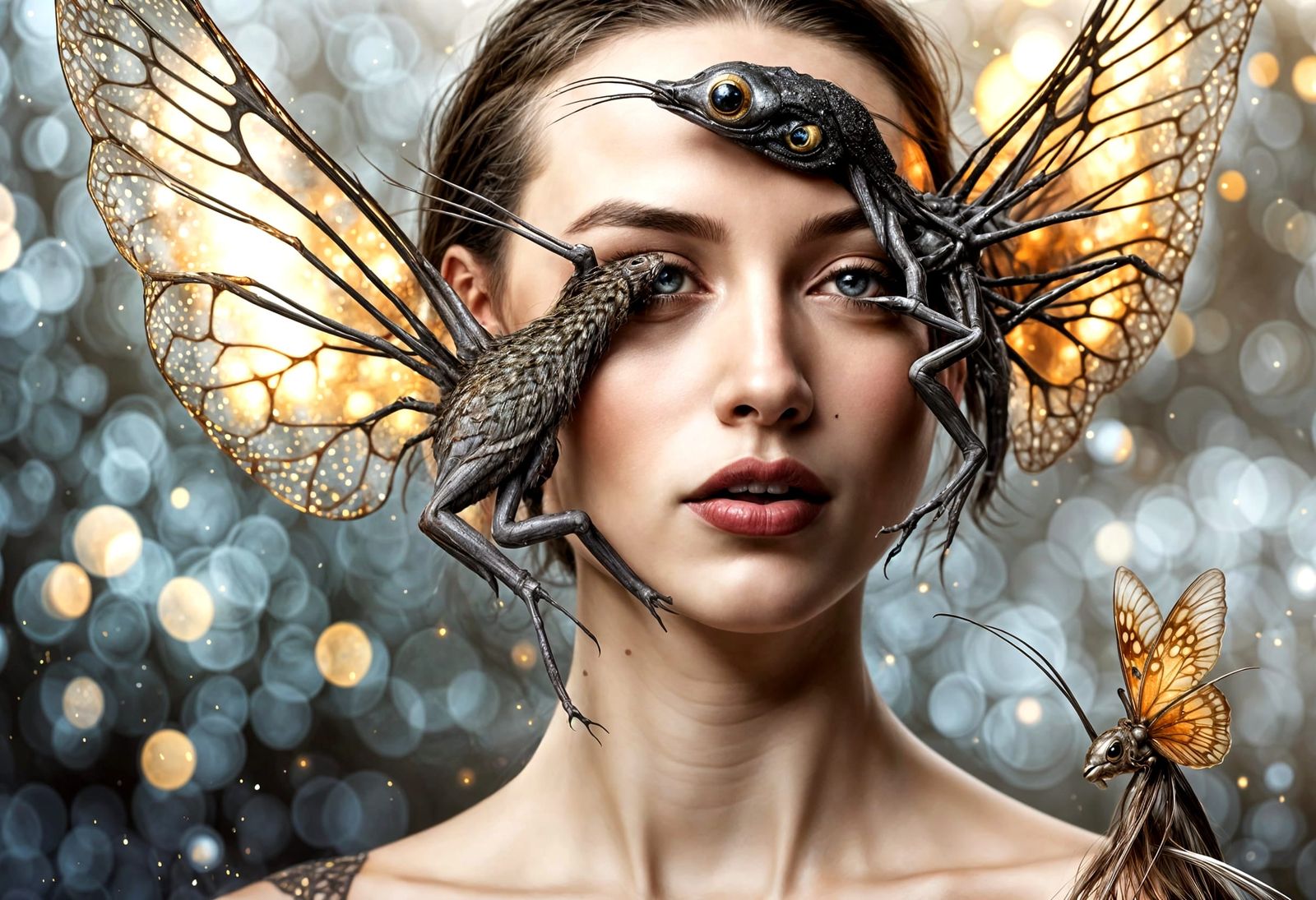 Alien People and Pets: Photorealistic Glazed Surfaces