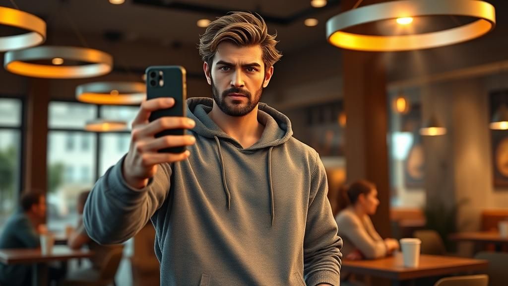 Apollo Takes a Selfie: Anime-Style 3D Render