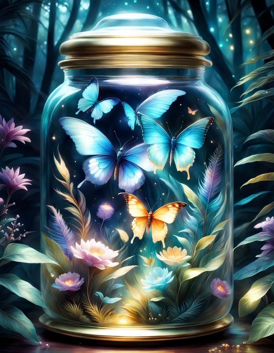 Butterfly jar