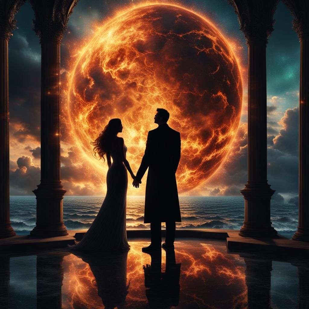 Silhouettes Witnessing the Birth of the Universe