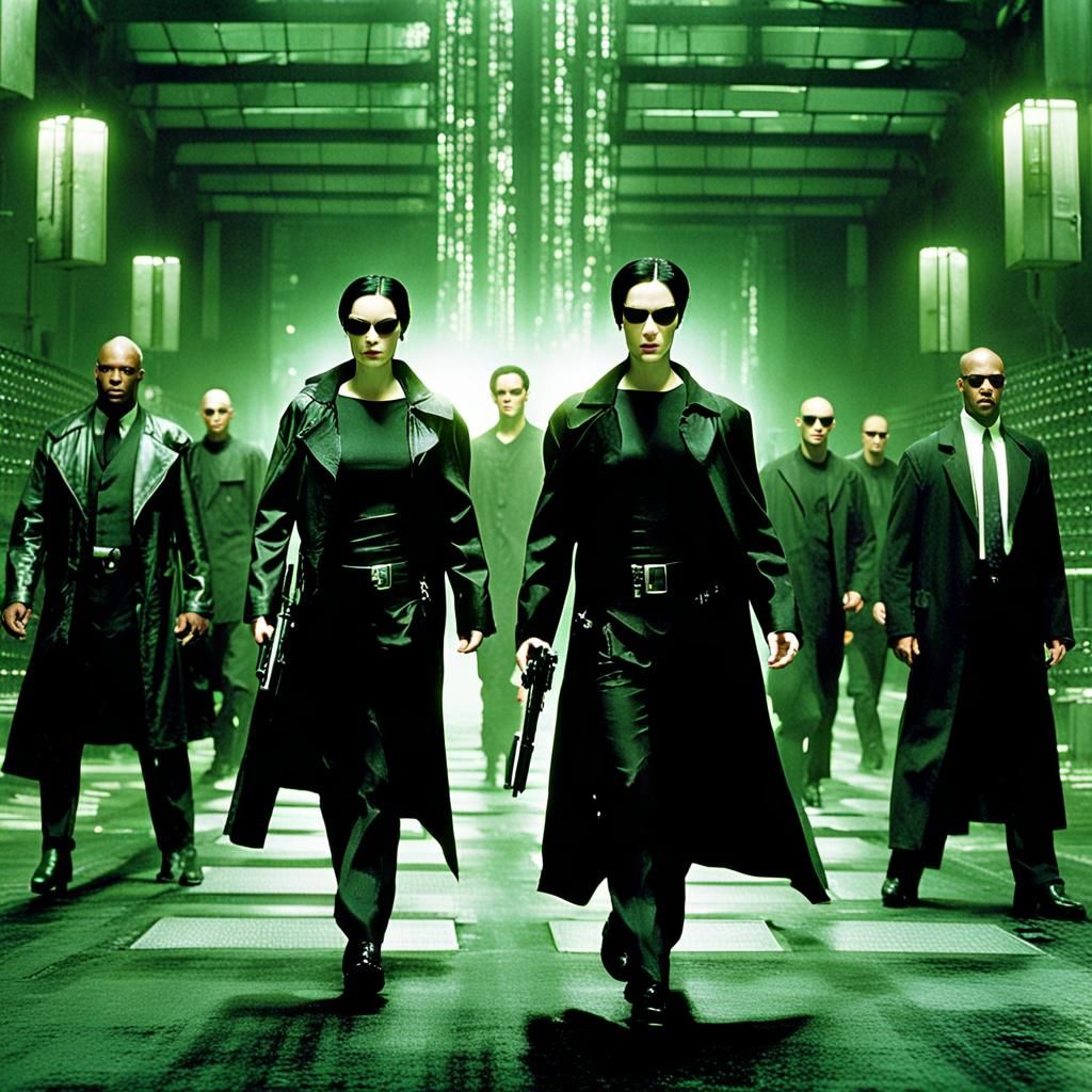 The Matrix: A Cult Scene in Ultra HDQ