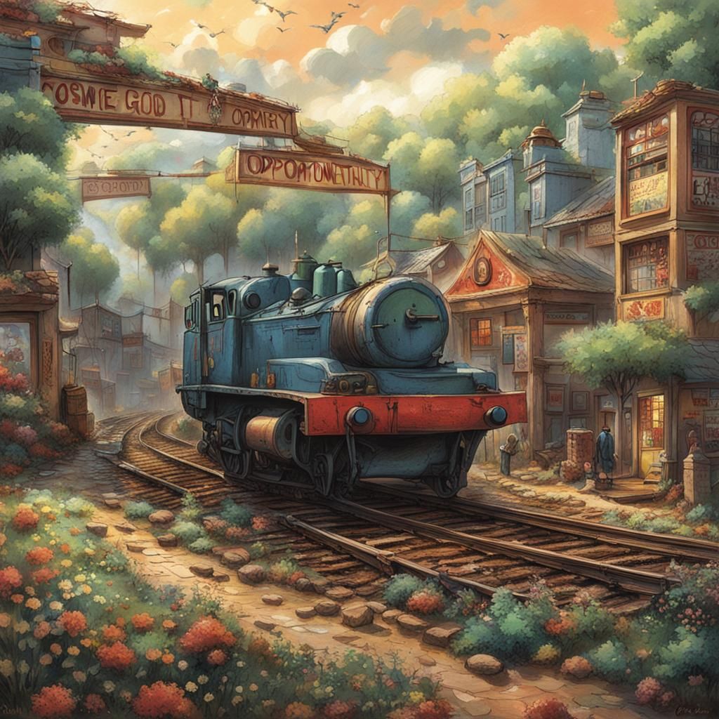 Seizing an Opportunity: AI Generated Image