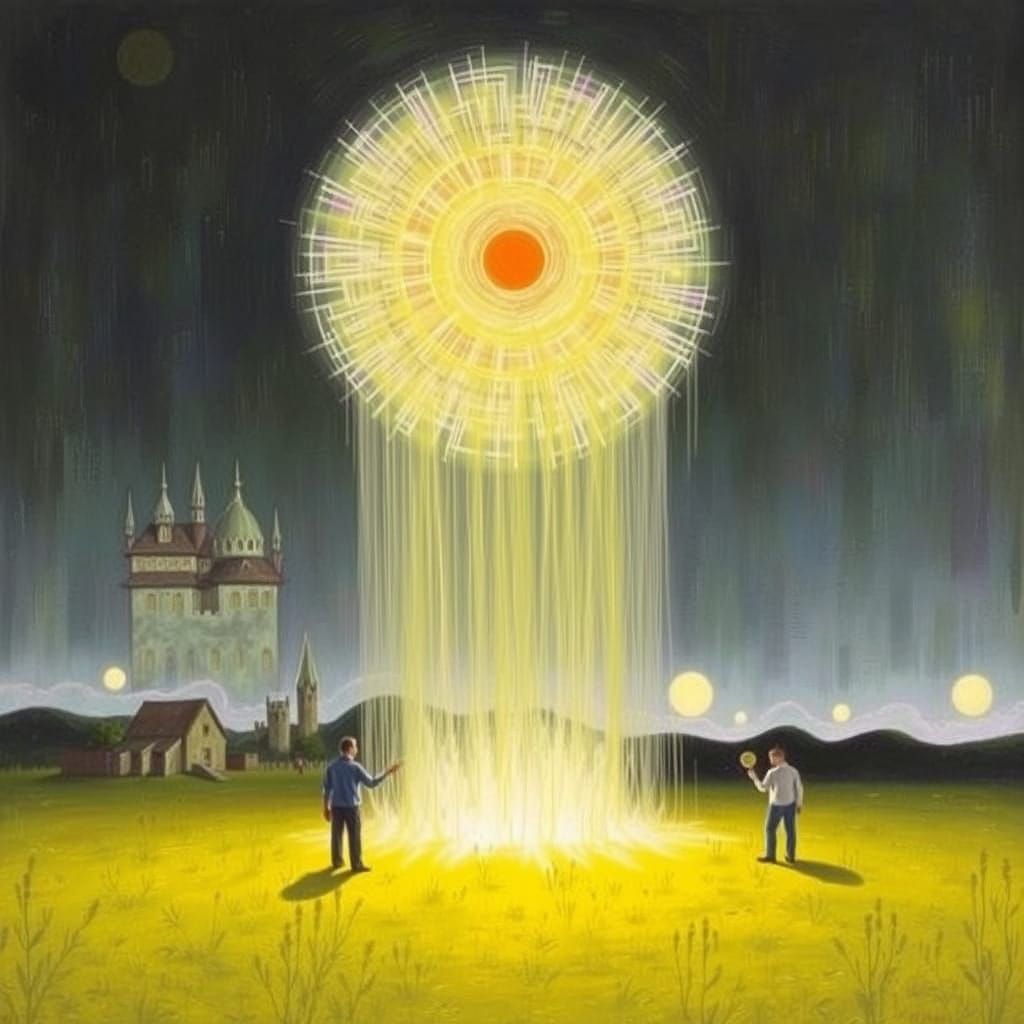 Surreal Landscape Inspired by Masters of Surrealism