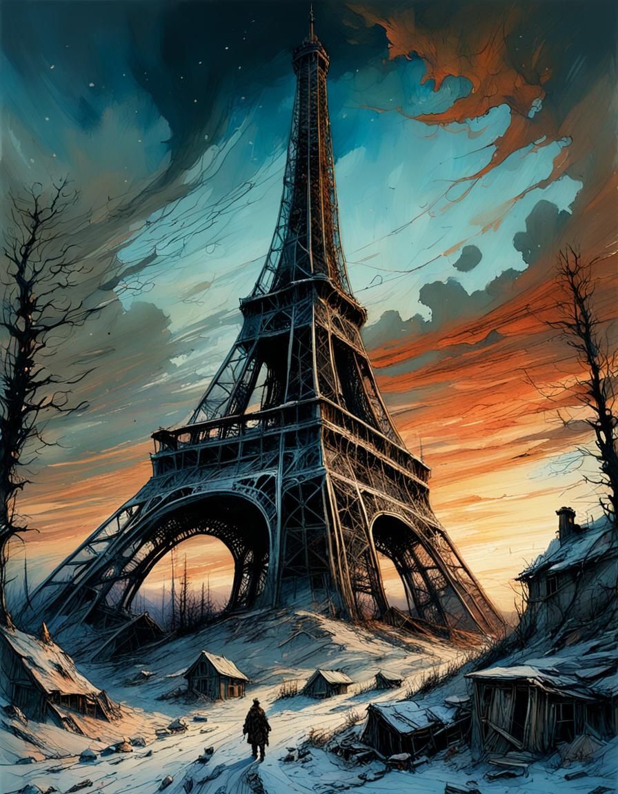 Elegy for a Forgotten Era in Noctilucent Hues