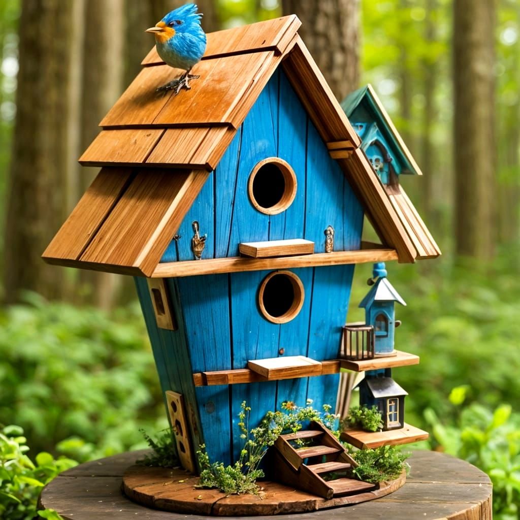 Unique and Creative Birdhouse Designs