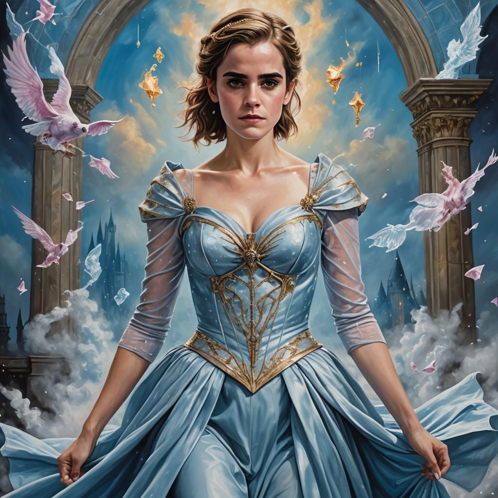 beautiful Emma Watson as Hermione Granger