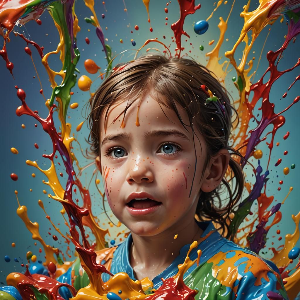 Hyperrealistic Image: Feeding Children with Hope