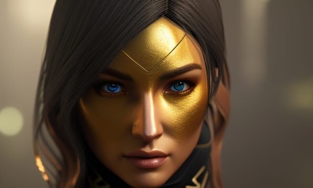 Photorealistic Liminal Portrait in High Definition