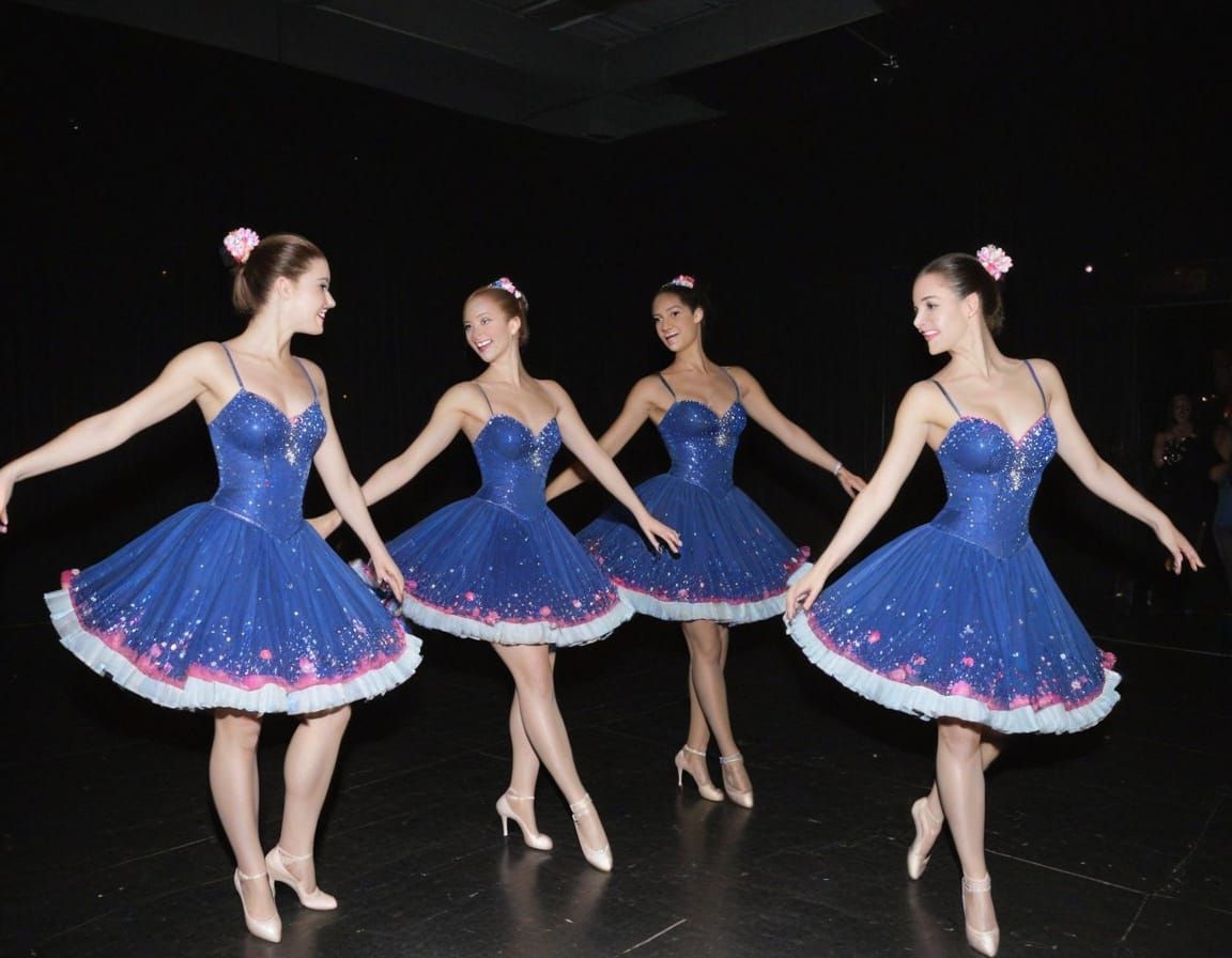 Dancing Figures Evoke a Sense of Otherworldly Freedom