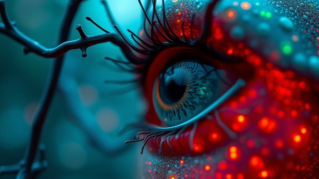 Cosmic Eye Expansion in Eerie Morning Light