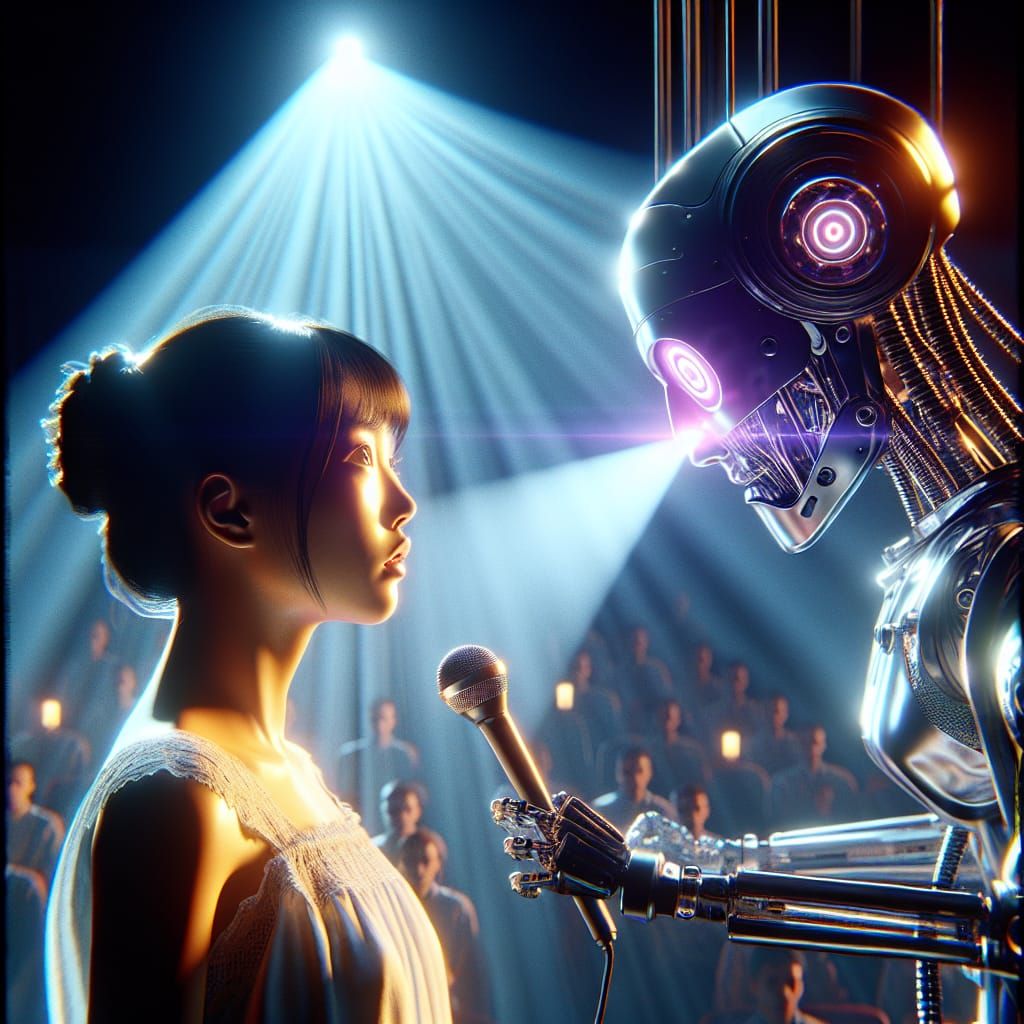 Futuristic Hypnosis Showdown in High Resolution