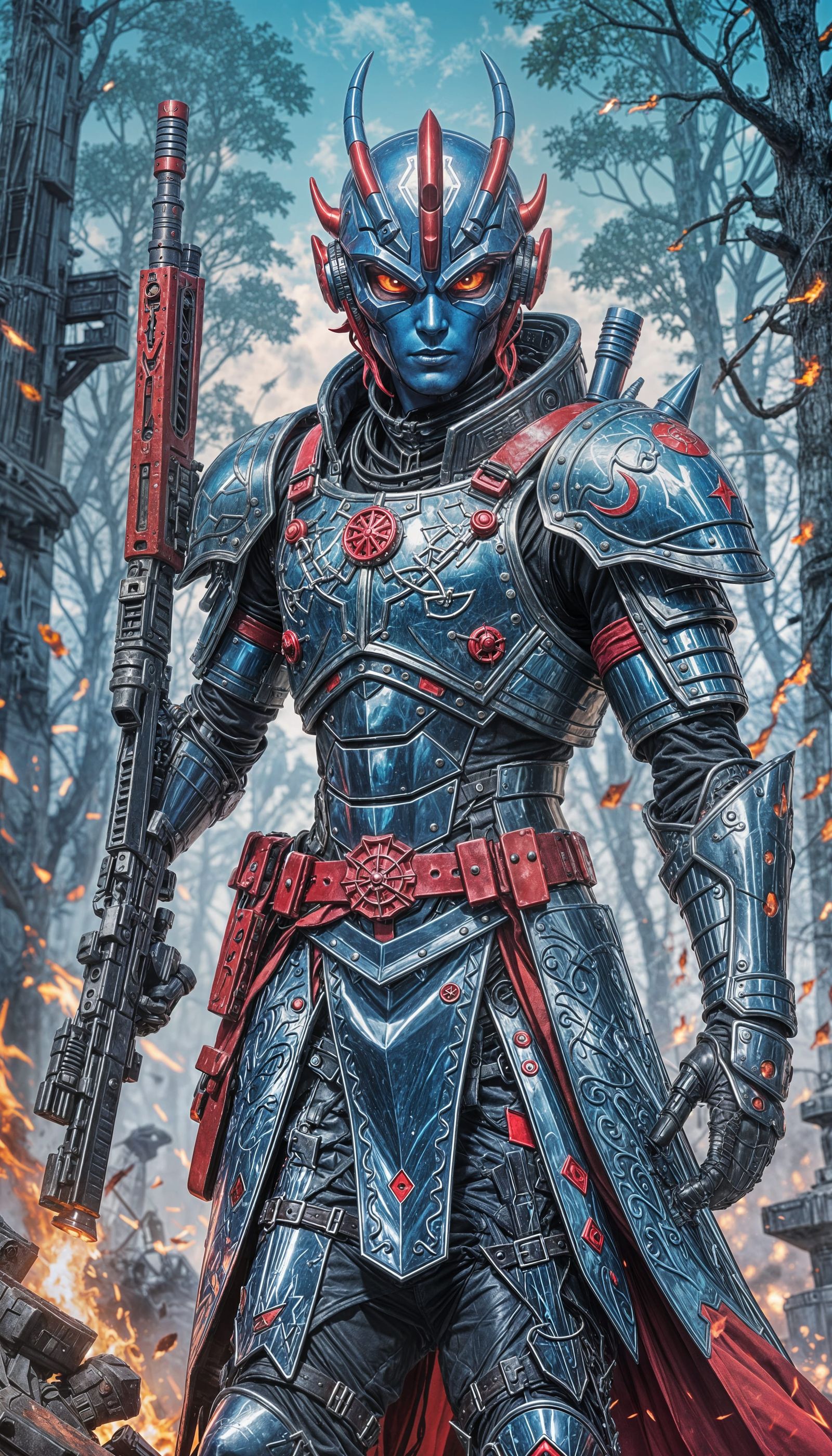 Hermes Lunaria, Solar Sniper, Sky Pirate, Male