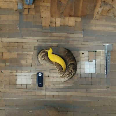 Single Banana for Scale Reference