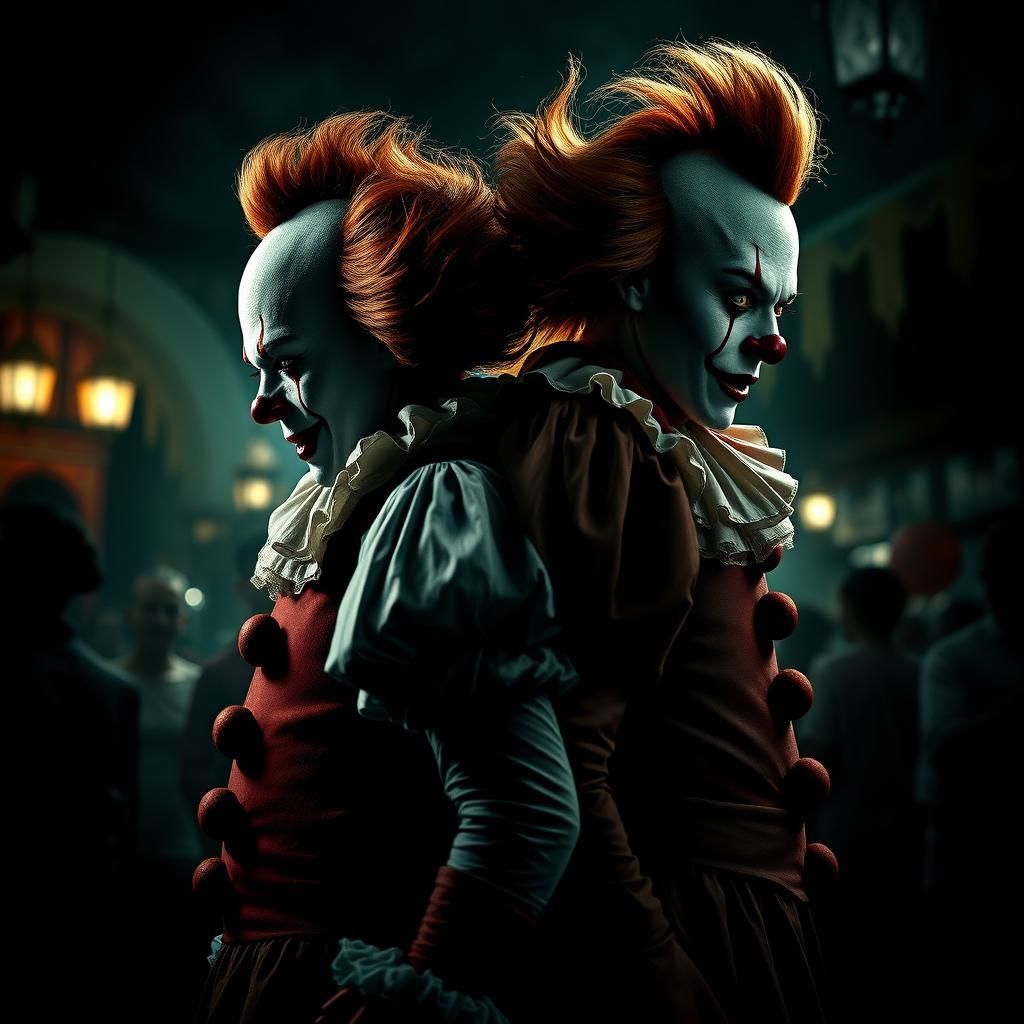 Pennywise 1990 meets Pennywise 2017