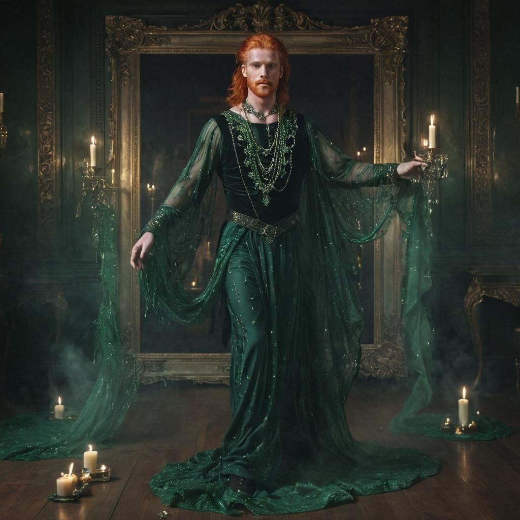 royal frame transparent ghost portrait