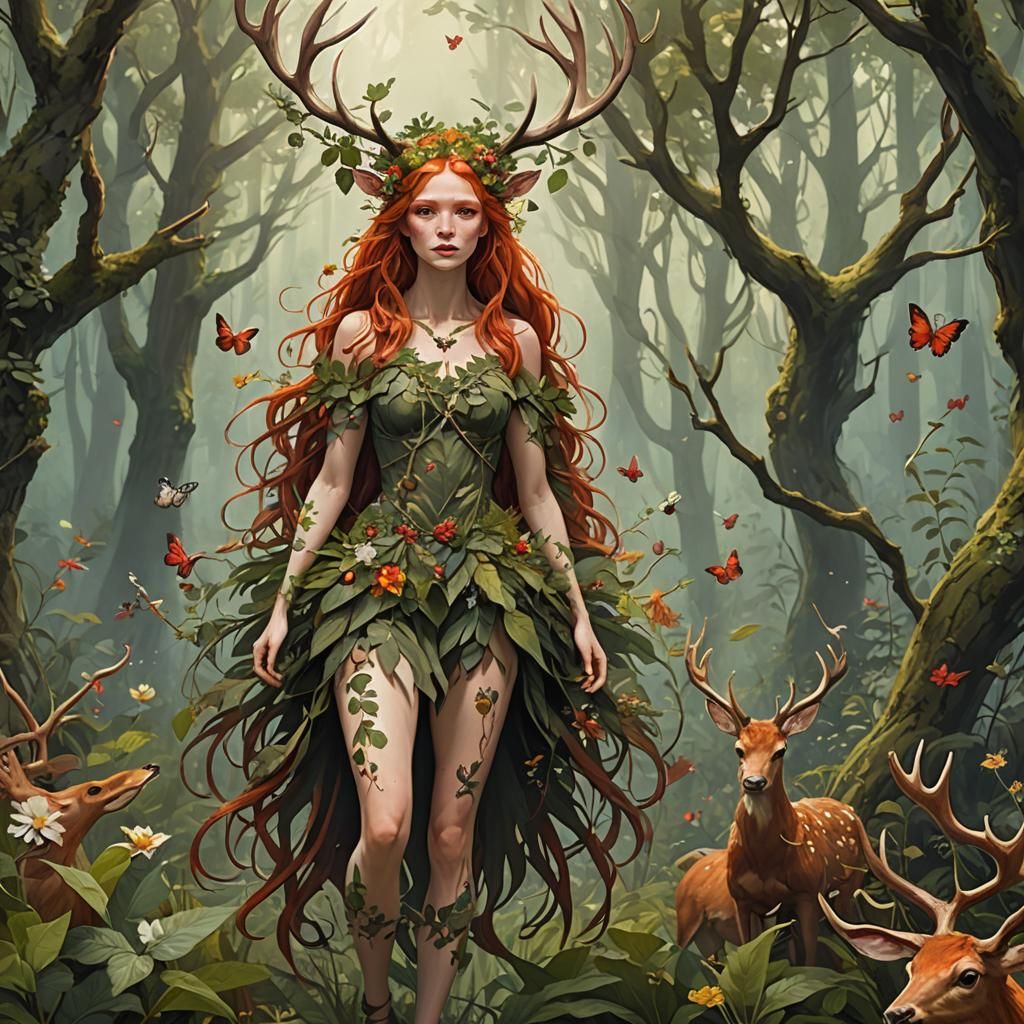 Druid forest protector