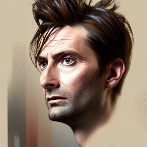 David Tennant as The Doctor: Detailed Portrait
