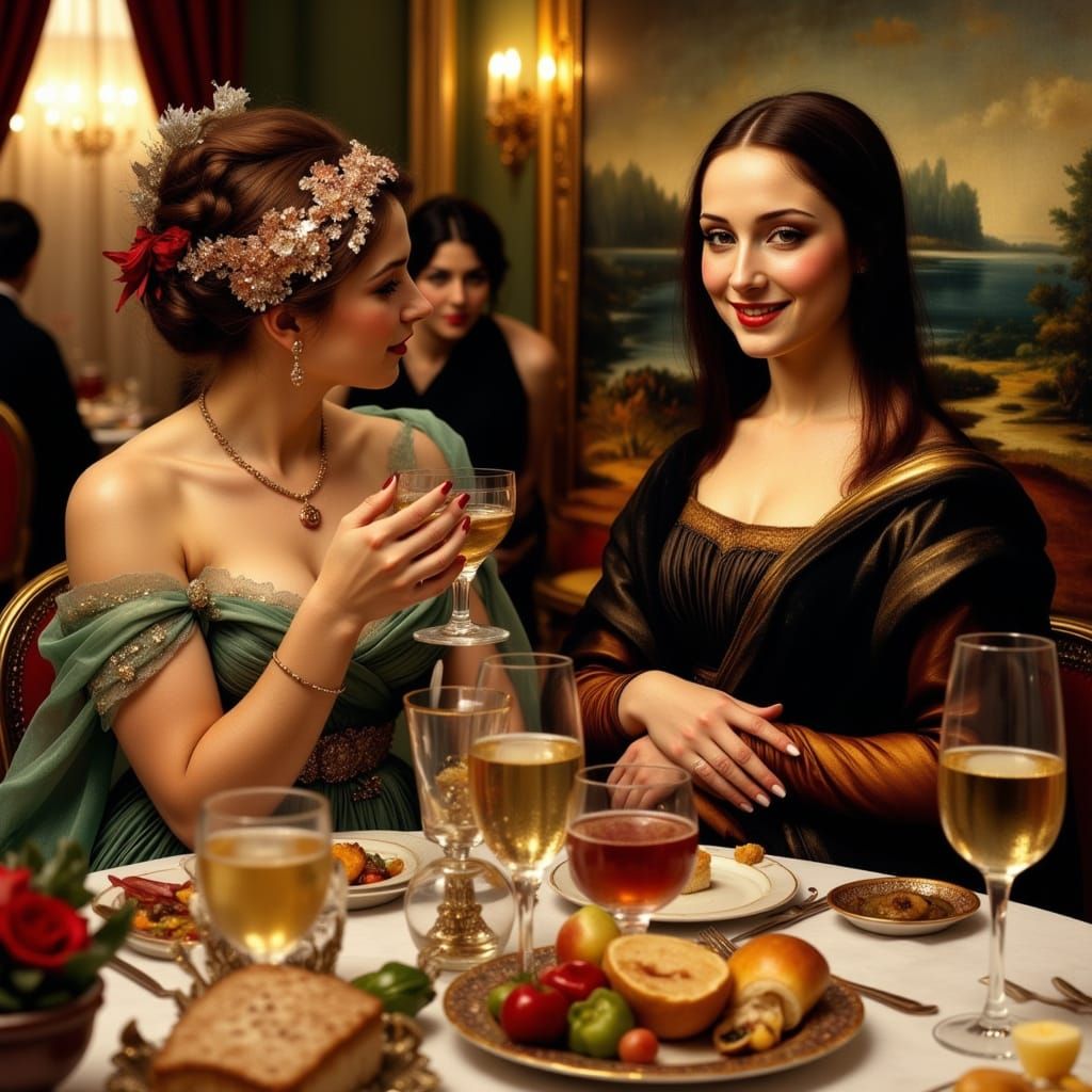 How is life outside the frame, Mona?