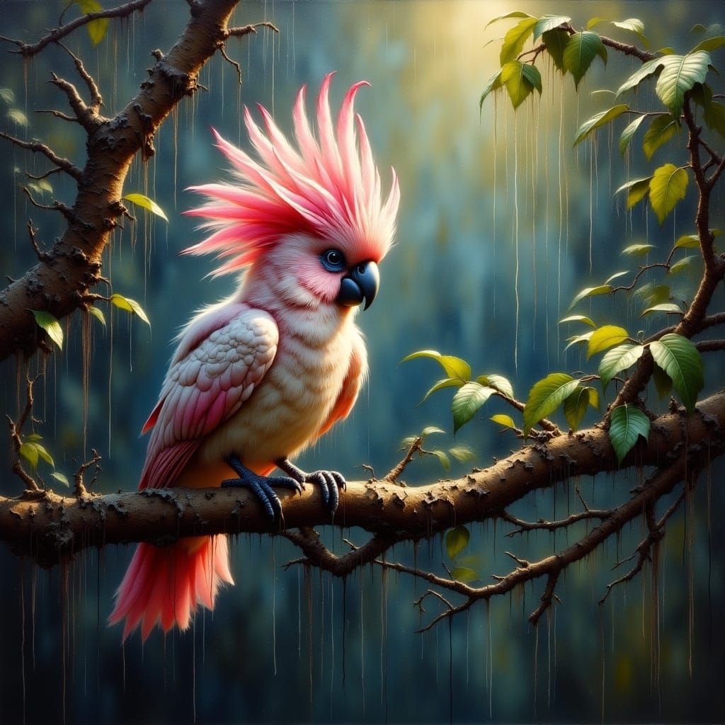 A little bit spiky this morning...