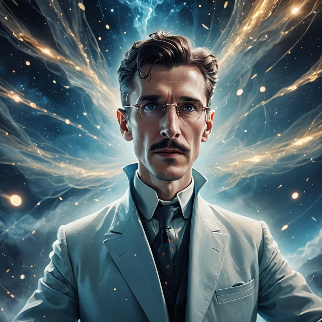 Nikola Tesla Awakens in Zero Gravity