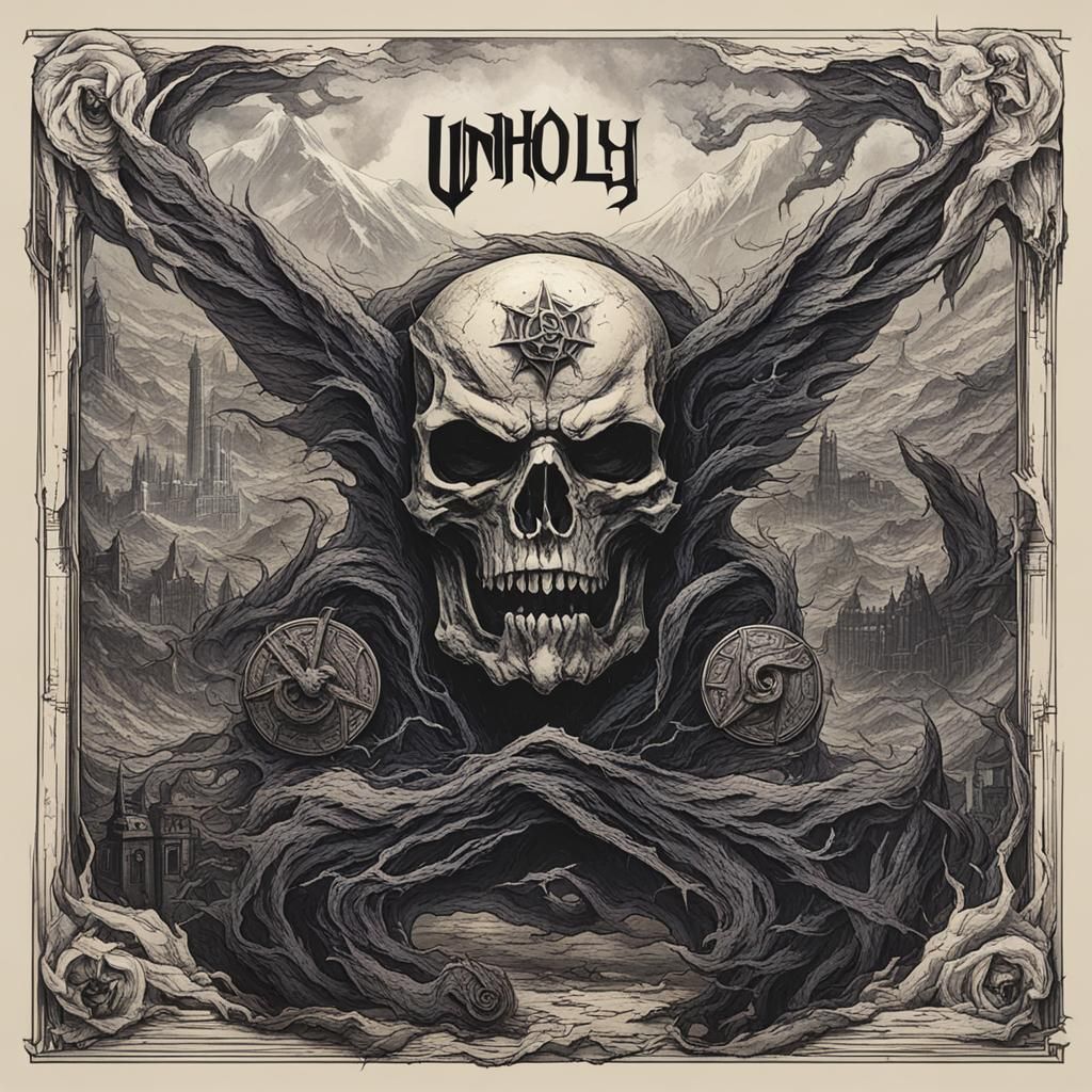 Album cover for a Swedish Death Metal Group