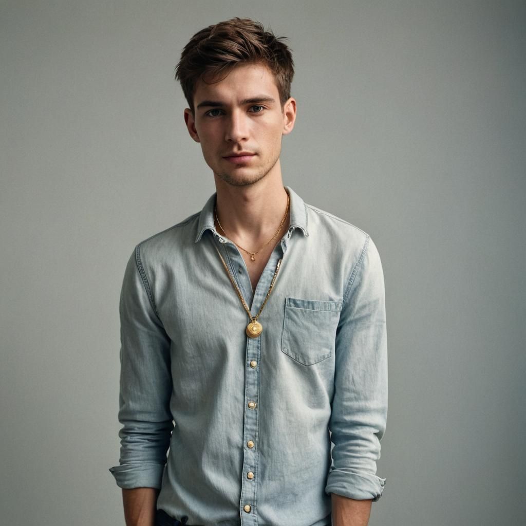 Man in Denim: Contemporary Portrait Photography