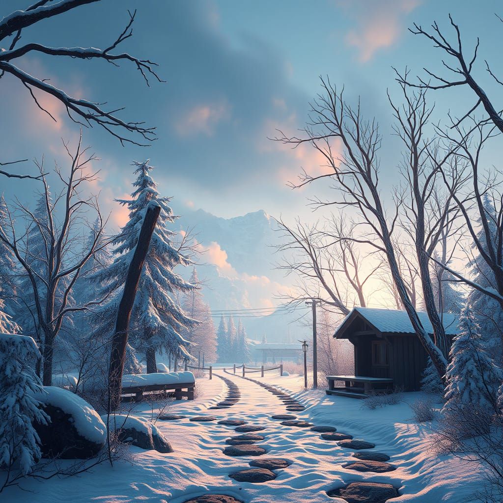 Winter Wonderland Fantasy Realm