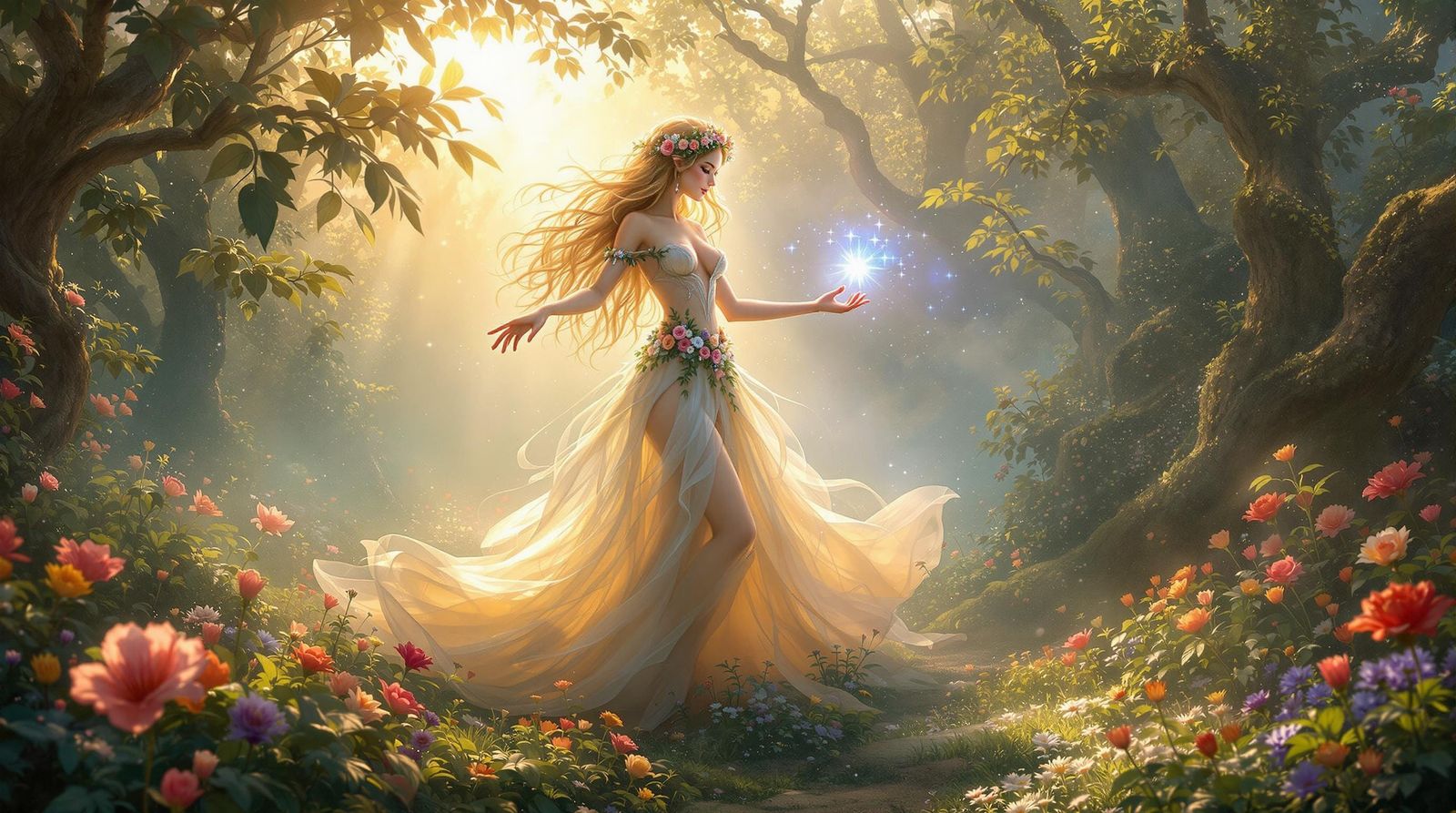 Elvish Flower Magic