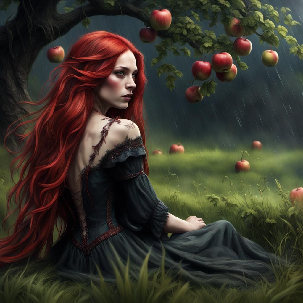 The apple lady