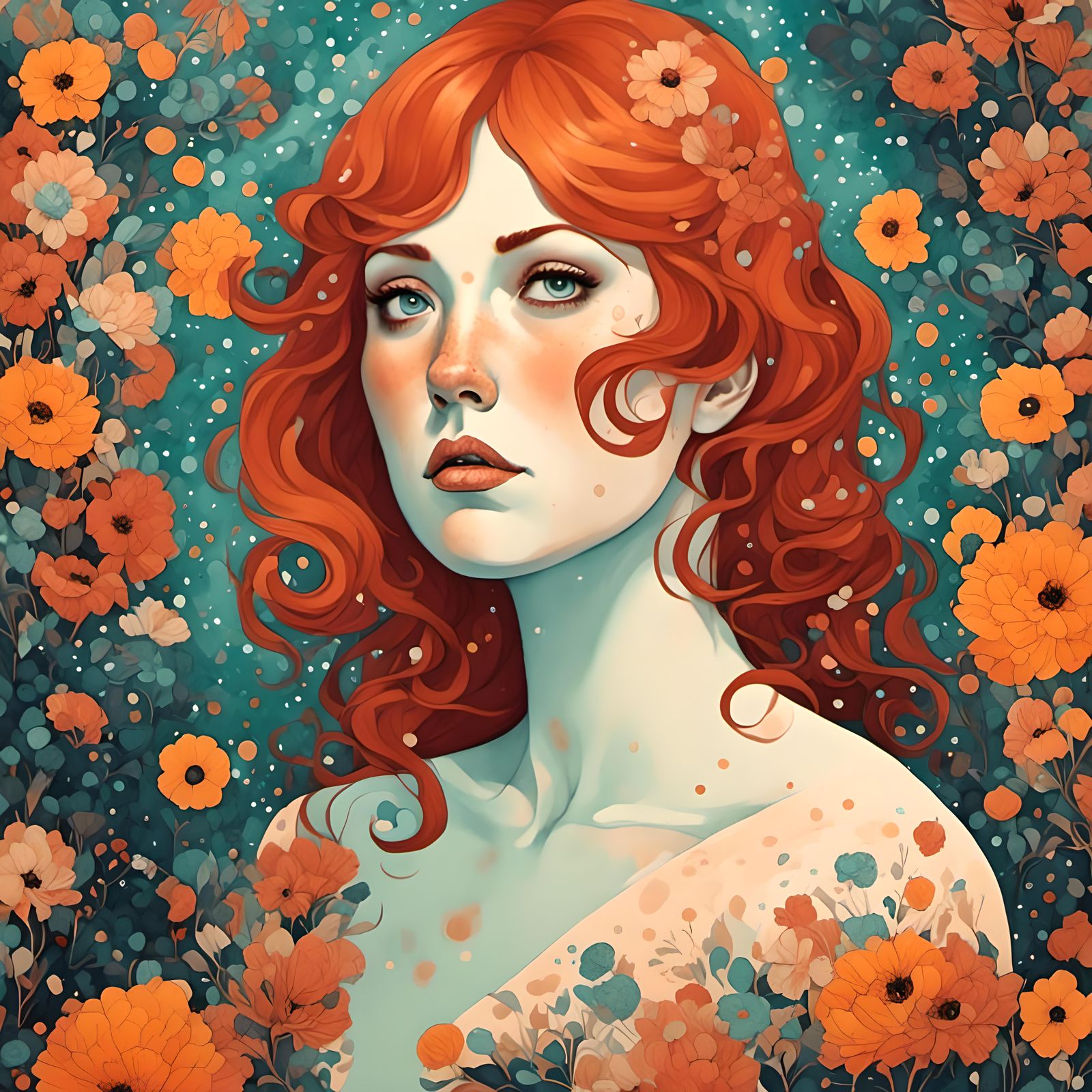 Lost my freckles again