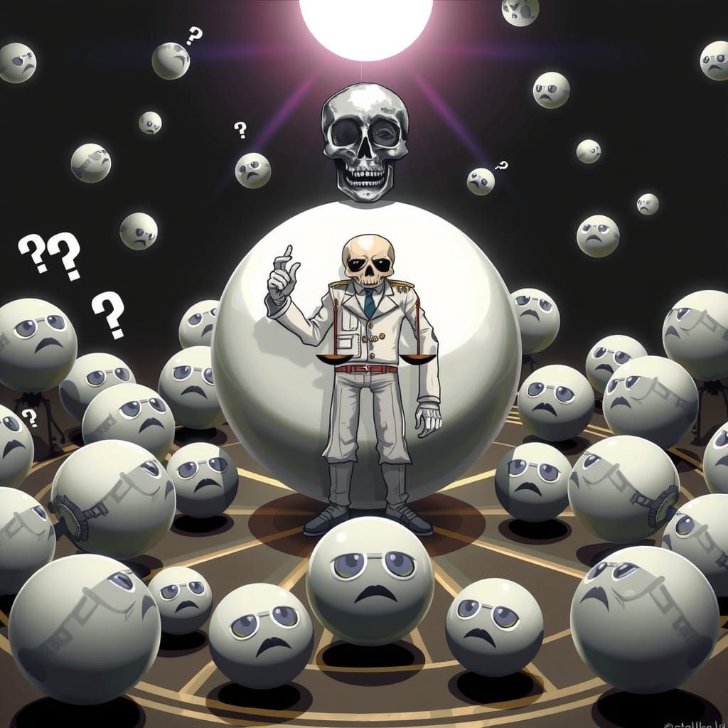 Dead Centrist in Futuristic Political Landscape