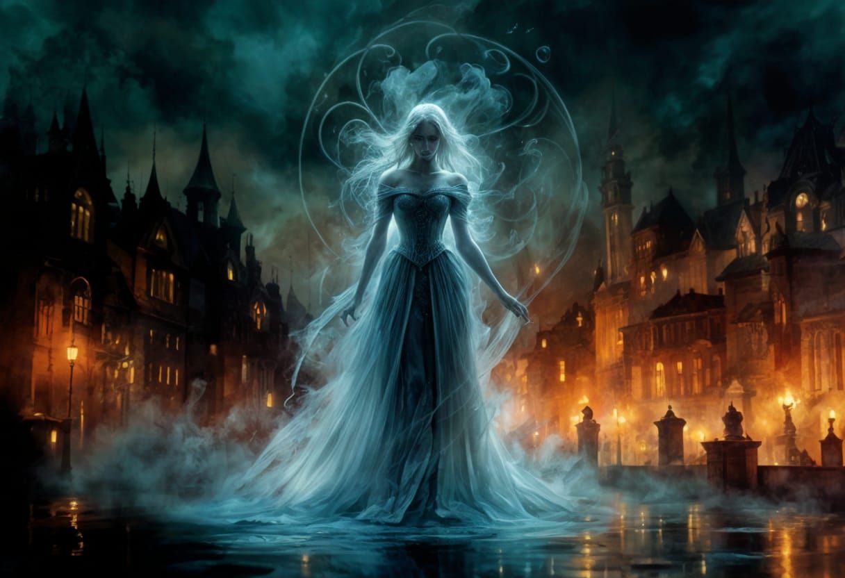 Ethereal Mist Weaver: Dark Fantasy Supervillain